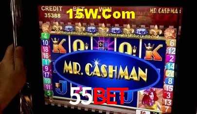 Interface moderna da plataforma 55Bet